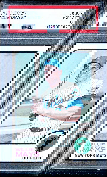 1973 Topps Willie Mays #305 PSA 6