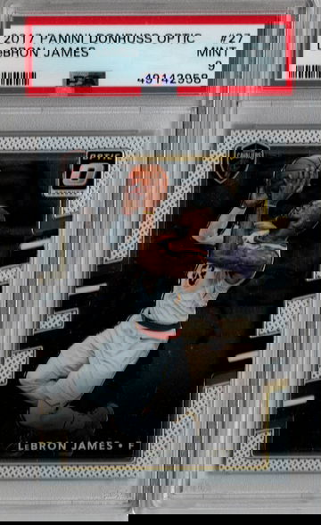 2017 Optic LeBron James PSA 9