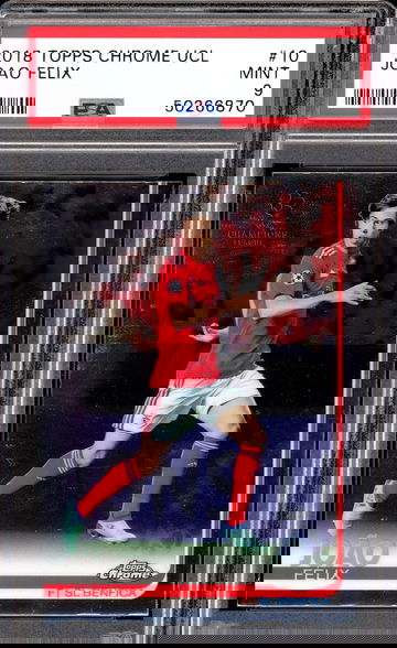 2018 Topps Chrome UCL Joao Felix PSA 9 Mint Rookie