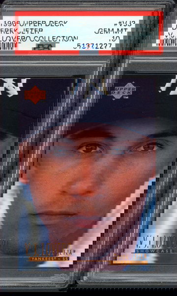 1996 Upper Deck DEREK JETER #VJ3 VJ Lovero Collection PSA 10 Gem Mint