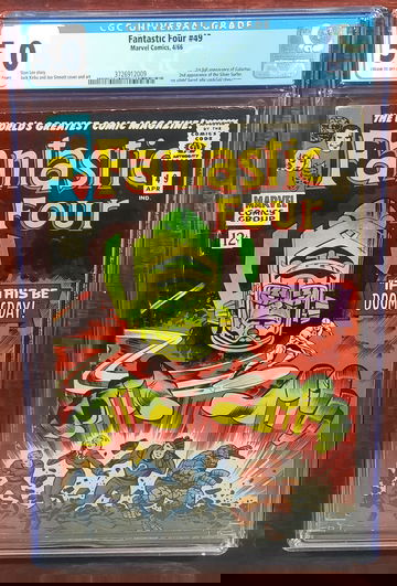 Fantastic Four #49 CGC 5.0 C/OW (1966)