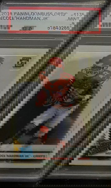 2019 optic mecole hardman jr psa 9