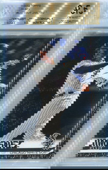 2019 Topps Eloy Jimenez BLACK 34/67 BGS 9.5