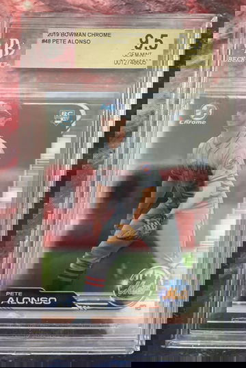 2019 Bowman Chrome #48 Pete Alonso