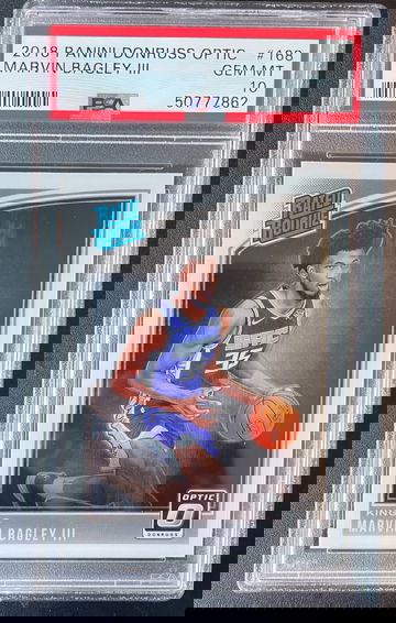 2018 Optic Marvin Bagley PSA 10