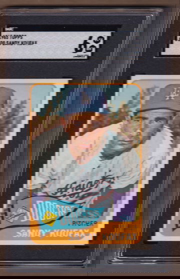 1965 Topps #300 Sandy Koufax SGC 6