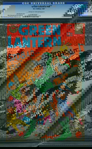 GREEN LANTERN #66, CGC 7.0 FVF