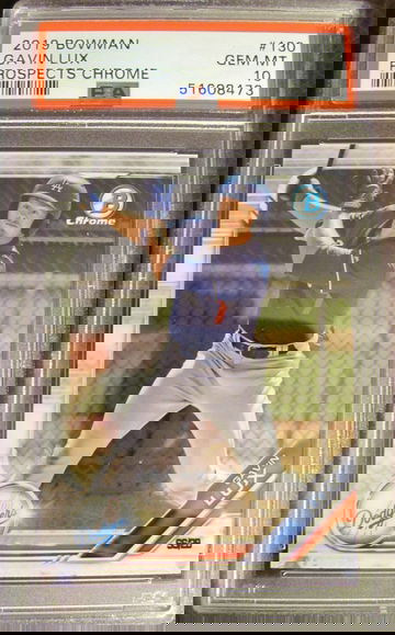 2019 Bowman Gavin Lux Prospects Chrome PSA 10 Gem-Mint