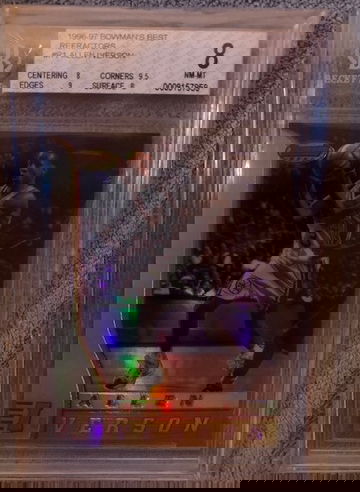 Allen Iverson 1996 Bowmans Best Refractor