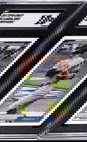 2021 Topps Update #T92-2 Aaron Judge '92 Topps Redux SGC 10