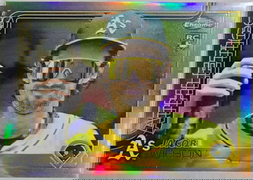 2025 Topps Chrome Update Jacob Wilson Photo Variation RC