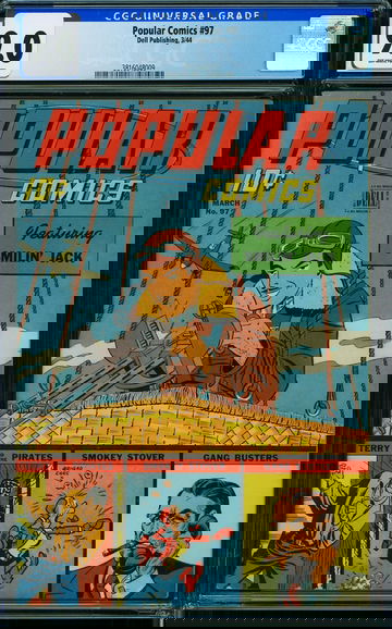 POPULAR COMICS #97, CGC 9.0 VFNM