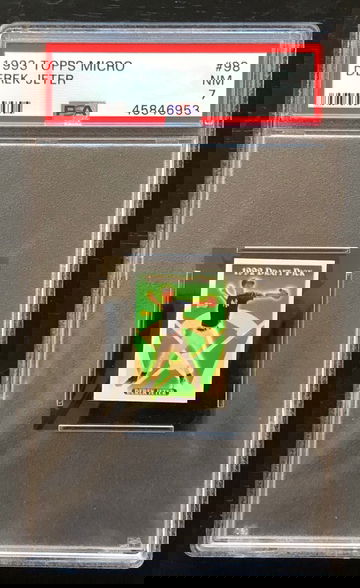 1993 Topps Micro Derek Jeter PSA 7 #98