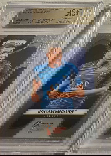 2018 Panini World Cup Prizm Kylian Mbappe