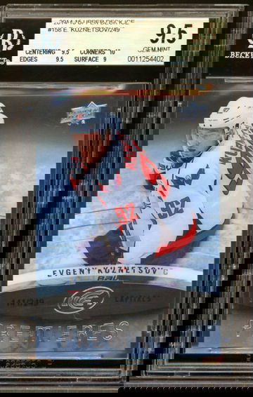 2014-15 Upper Deck Ice #158 Evgeny Kuznetsov /249 BGS 9.5 Gem-Mint