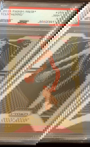 2019 Panini Prizm Tyler Herro PSA 9