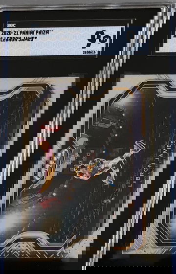 2020 Lebron James Panini Prizm SGC 9 MINT