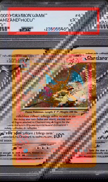 2000 Pokemon Base Set 2 Holo Charizard #4 PSA 5