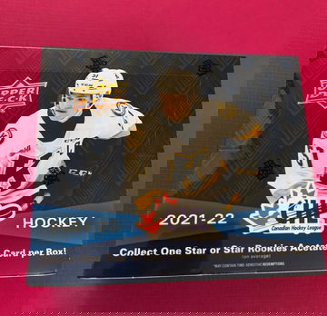 Upper Deck 2021-22 CHL Hobby Box CONNOR BEDARD 1st Cards ‼️ McDavid, S Wright