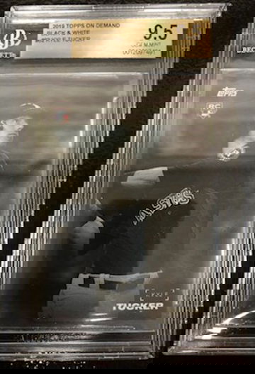 2019 Topps On Demand Kyle Tucker Black & White Rookie Card #62 BGS 9.5