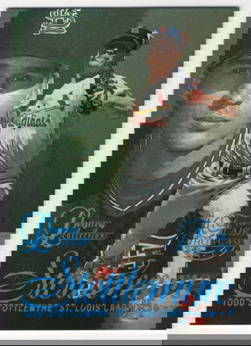 1997 FLAIR SHOWCASE LEGACY ROW 2 - 025 OF 100 TODD STOTTLEMYRE # 97