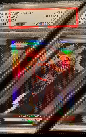 2018 Prizm Silver Trae Young PSA 10