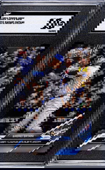 2024 TOPPS SHOHEI OHTANI NOW #722 1st 50/50 SGC 10