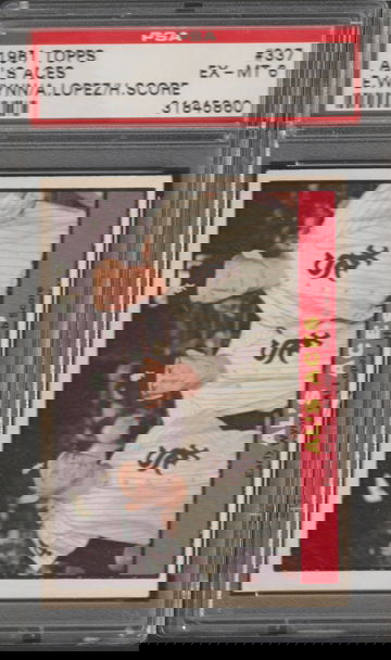 1961 Topps "Al's Aces" PSA 6