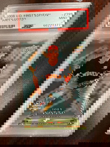 2008 Upper Deck 1st Edition Joey Votto PSA 9