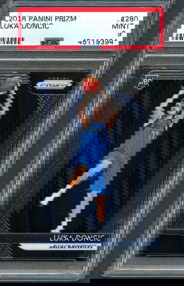 2018 Prizm Luka Doncic RC #280 PSA 9 MINT
