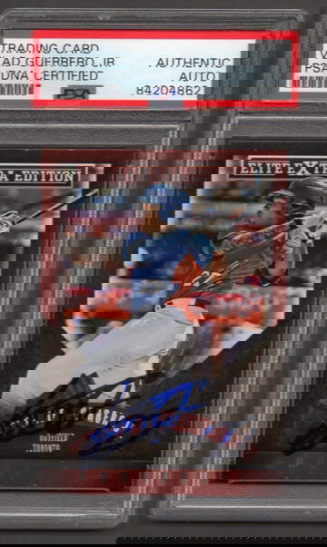 Vladimir Guerrero Jr. Signed Autographed 2015 Elite #169 RC PSA DNA COA