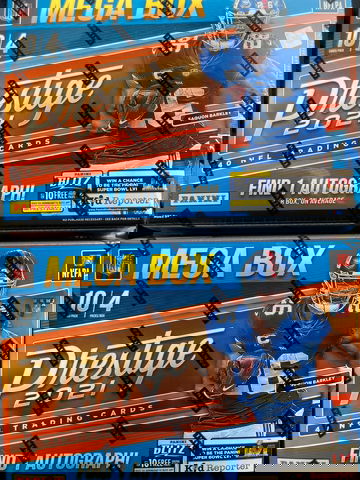 Lot of (2) 2021 Panini Prestige Football Mega Boxes