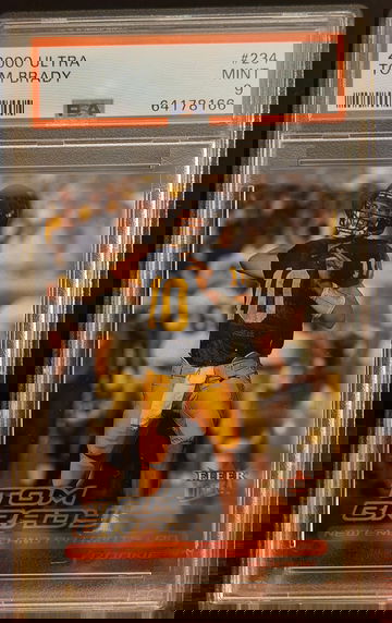 2000 Fleer Ultra #234 Tom Brady PSA 9