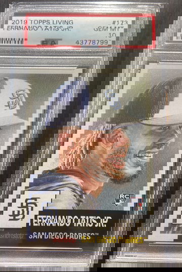 2019 Topps Living Set Fernando Tatis Jr. PSA 10 GEM MT #173