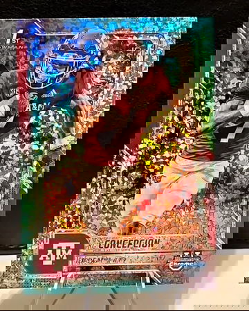 2025 Bowman Chrome U  KC Concepcion  AQUA Mini Diamond Refractor  /325  Texas A&M