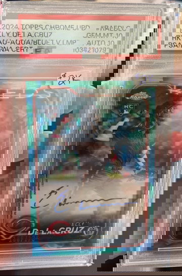 Elly De La Cruz PSA 10 2024 Topps Chrome Update