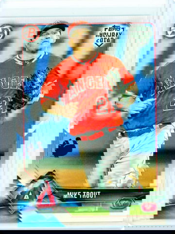 2018 Bowman Topps Holiday TH-MT Mike Trout Turkey