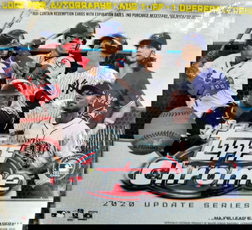 2020 Topps Chrome Update Sealed Mega Box 7 Packs 28 Cards 🧨🧨