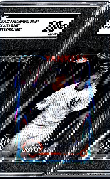 2024 Topps Chrome Update RayWave Refractor Juan Soto #USC1 SGC 10