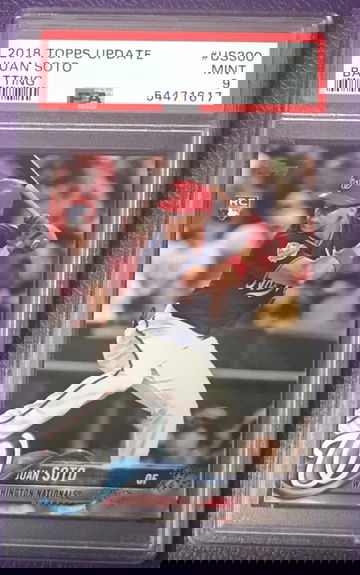 2019 Topps Update Juan Soto #US300 PSA 9