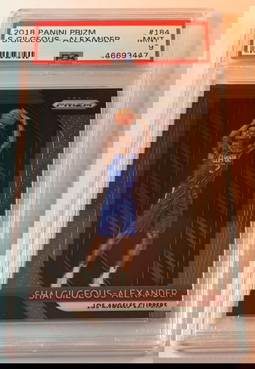 SHAI GILGEOUS-ALEXANDER PRIZM PSA 9