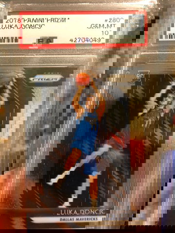 Luka Doncic 2018 Prizm PSA 10