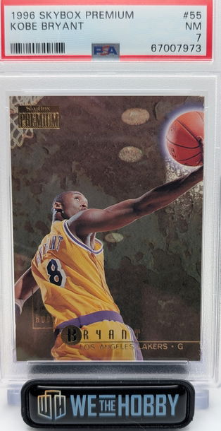1996 Skybox Premium Kobe Bryant Rookie PSA 7 Los Angeles Lakers