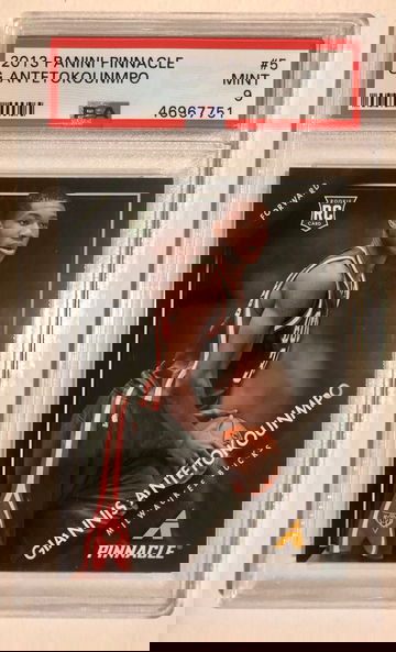 2013 Giannis Antetokounmpo Pinnacle PSA 9 Rookie