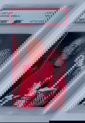 Jarome Iginla  1994 SP Upper Deck Rookie PSA 7 #181