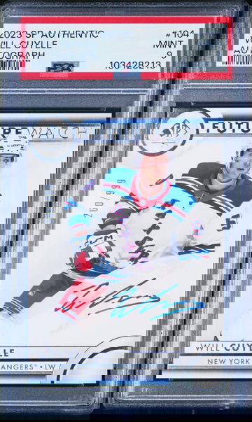 2023 SP Authentic Will Cuylle #104 /999 PSA 9