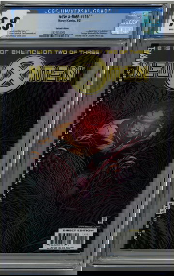 New X-Men 115 CGC 9.8 Barry Windsor-Smith Variant Cyclops cover 1st  Negasonic Teenage Warhead 