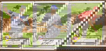 2021 Topps T52 Justin Verlander Jacob DeGrom & Sonny Gray