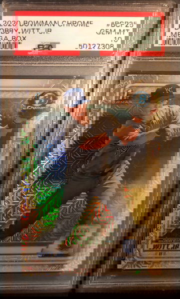 2020 Bowman Chrome Mega Box Bobby Witt Jr PSA 10 