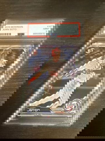 2019 Bowman Juan Soto #92 PSA 9